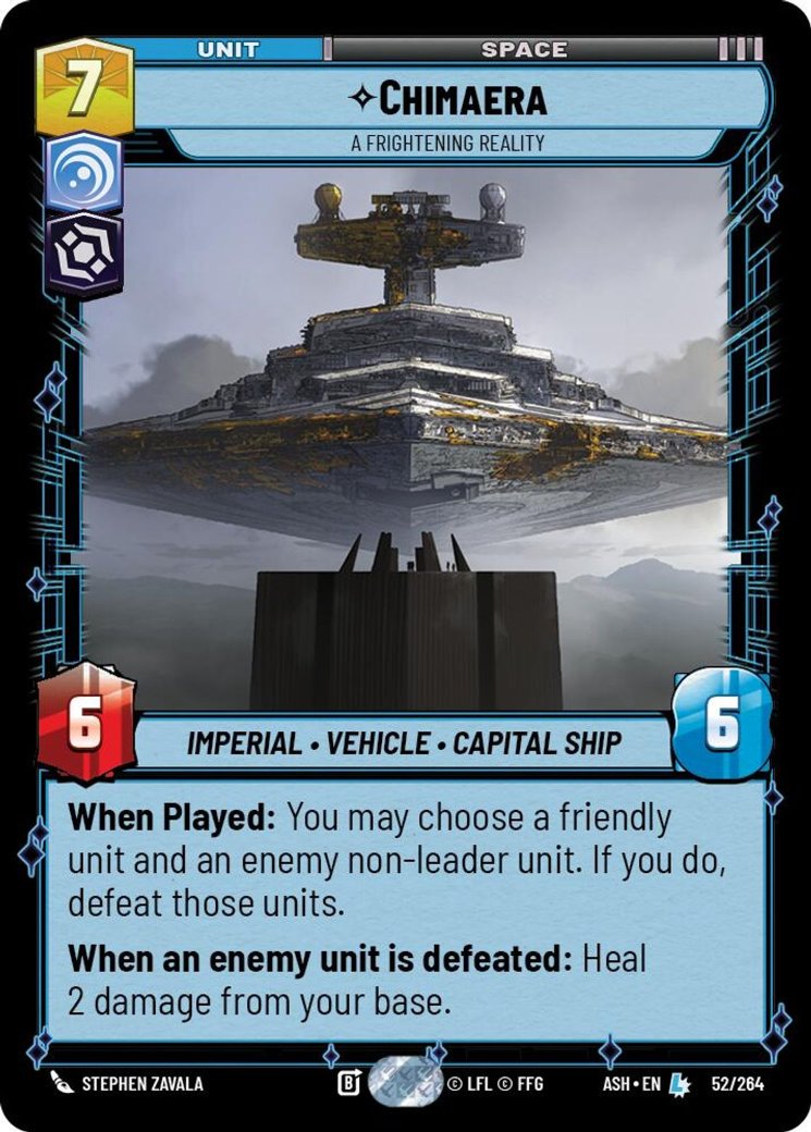 Chimaera - A Frightening Reality, Ashes of the Empire · 52/264