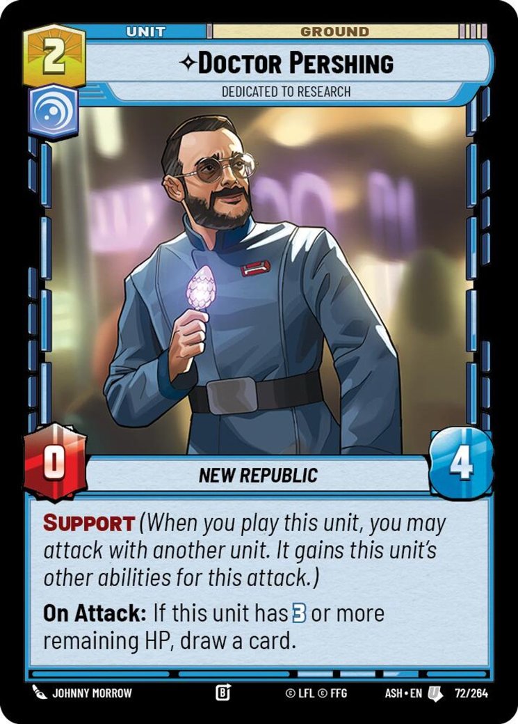 Doctor Pershing - Dedicated to Research, Ashes of the Empire · 72/264