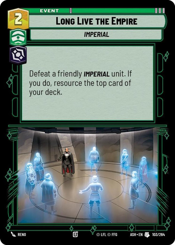 Long Live the Empire, Ashes of the Empire · 103/264
