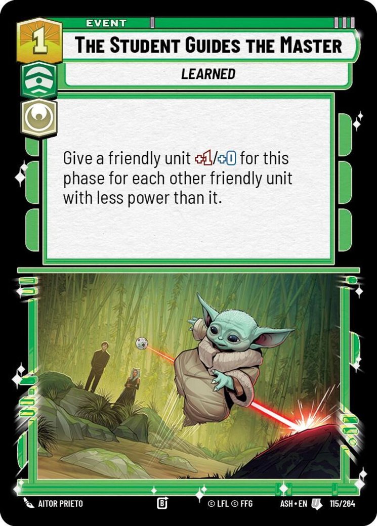 The Student Guides the Master, Ashes of the Empire · 115/264