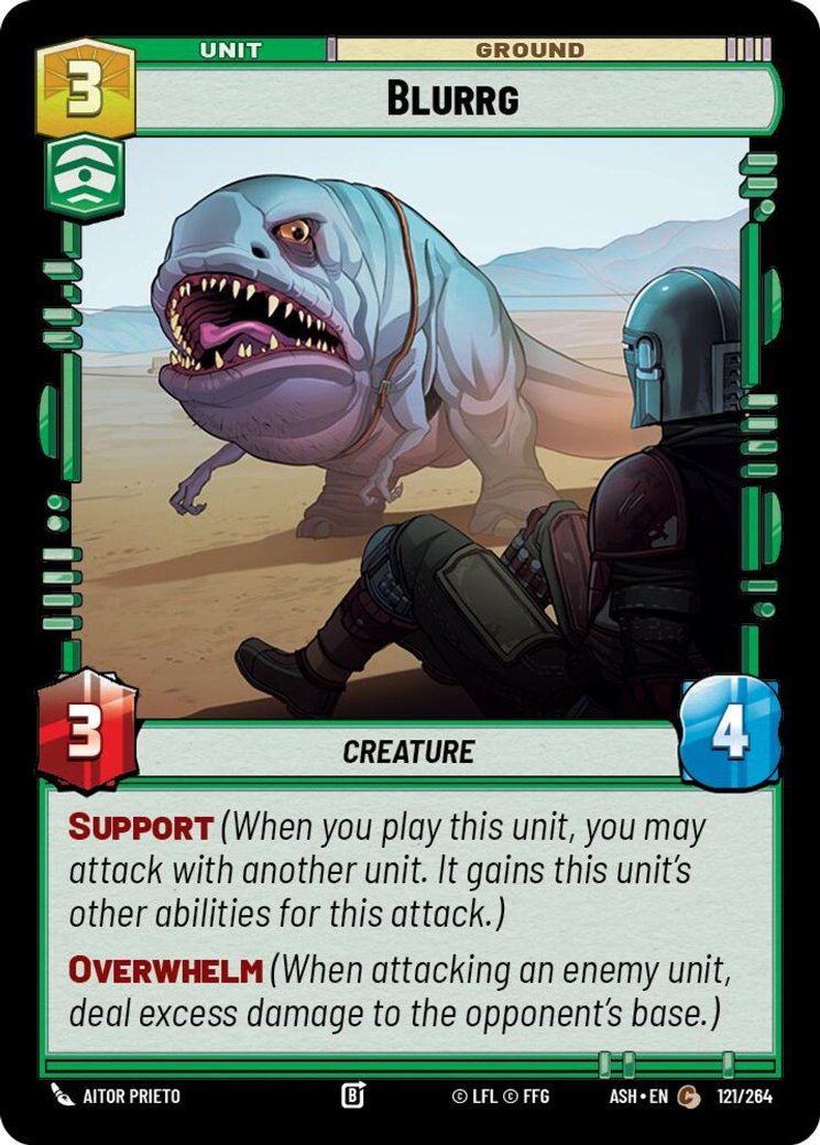 Blurrg, Ashes of the Empire · 121/264