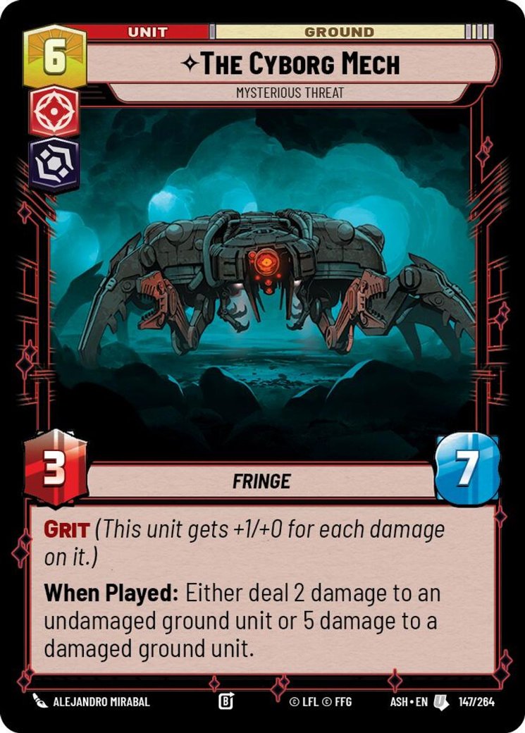 The Cyborg Mech - Mysterious Threat, Ashes of the Empire · 147/264
