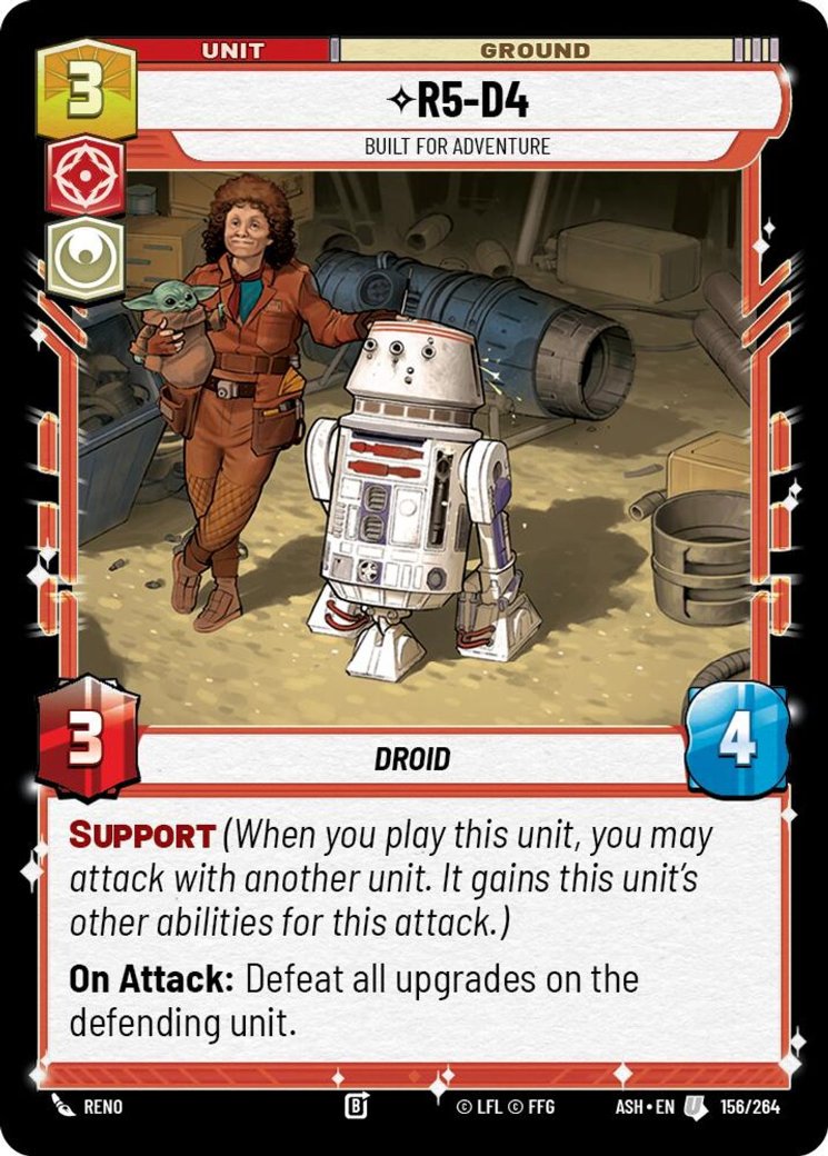 R5-D4 - Built for Adventure, Ashes of the Empire · 156/264