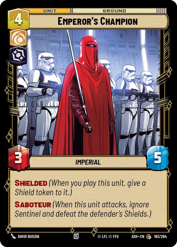 Emperor's Champion, Ashes of the Empire · 193/264