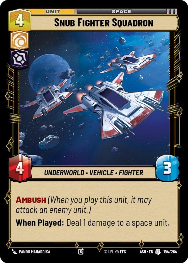 Snub Fighter Squadron, Ashes of the Empire · 194/264