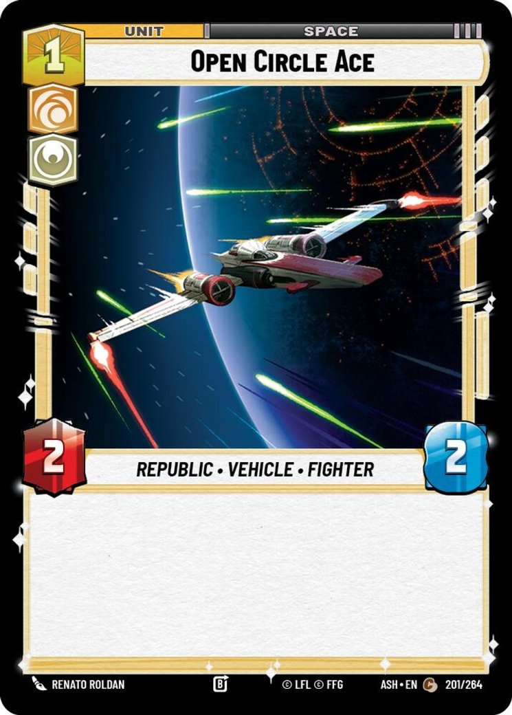 Open Circle Ace, Ashes of the Empire · 201/264