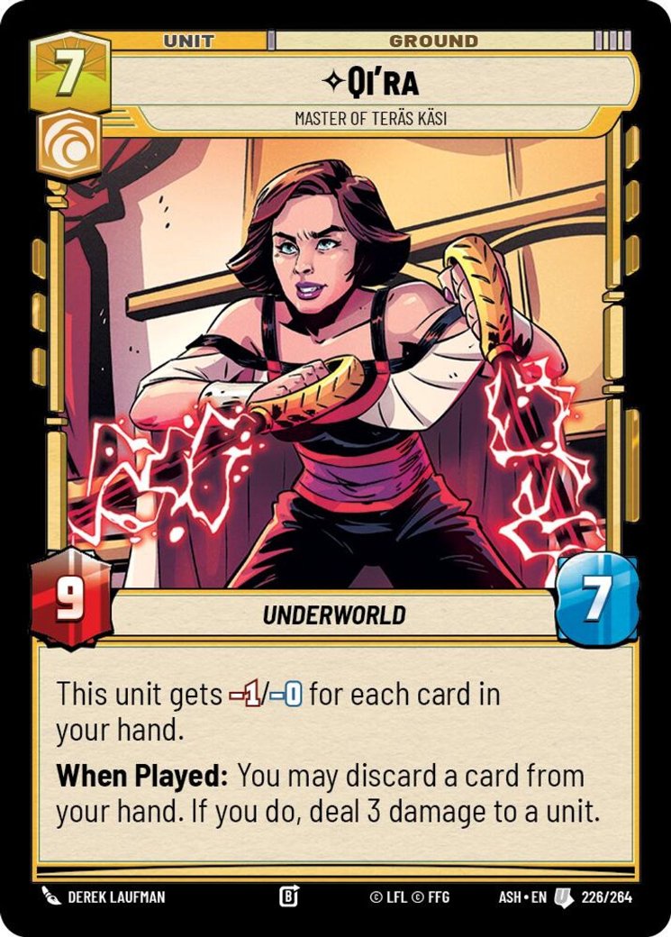 Qi'ra - Master of Teras Kasi, Ashes of the Empire · 226/264