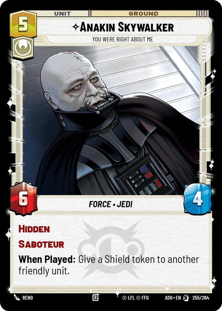 Anakin Skywalker - You Were Right About Me, Ashes of the Empire · 255/264