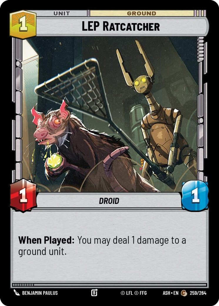 LEP Ratcatcher, Ashes of the Empire · 259/264