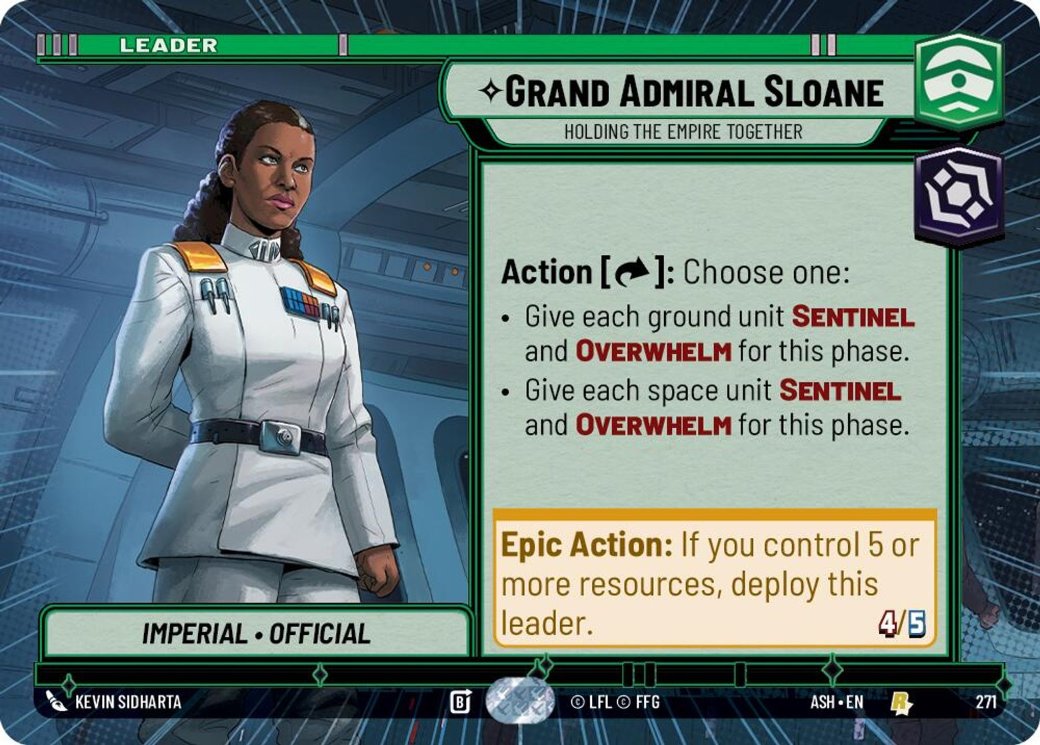 Grand Admiral Sloane - Holding the Empire Together, Ashes of the Empire · 271