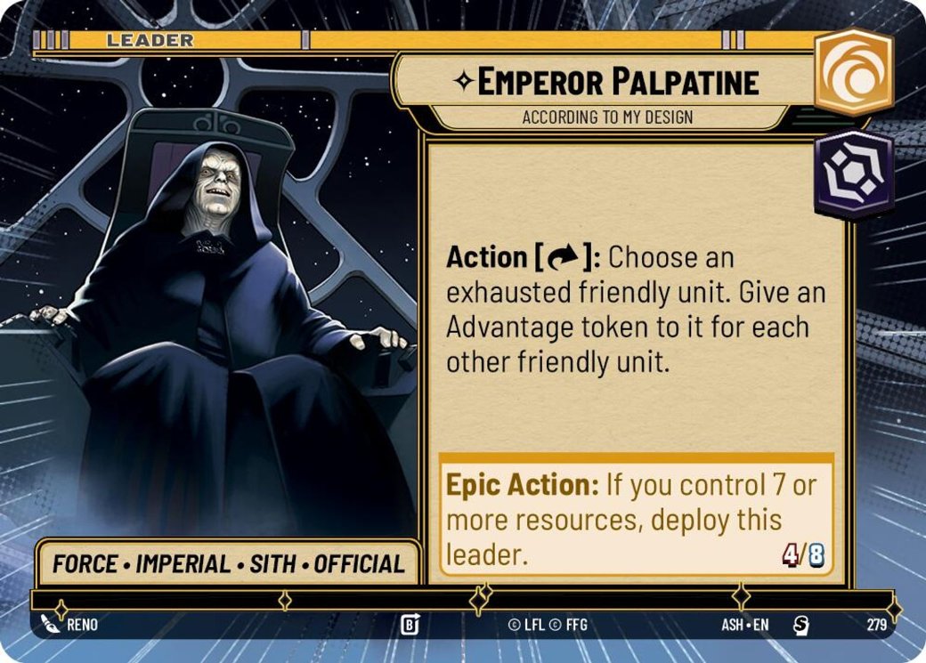 Emperor Palpatine - According to My Design, Ashes of the Empire · 279