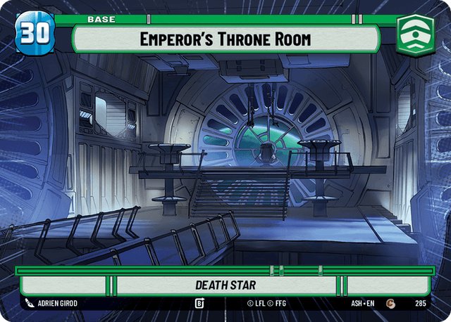 Emperor's Throne Room // Advantage, Ashes of the Empire · 285 // T05
