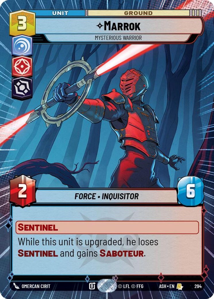 Marrok - Mysterious Warrior, Ashes of the Empire · 294