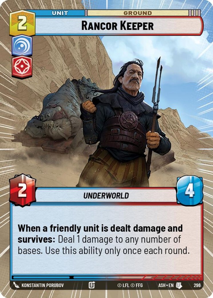Rancor Keeper, Ashes of the Empire · 296