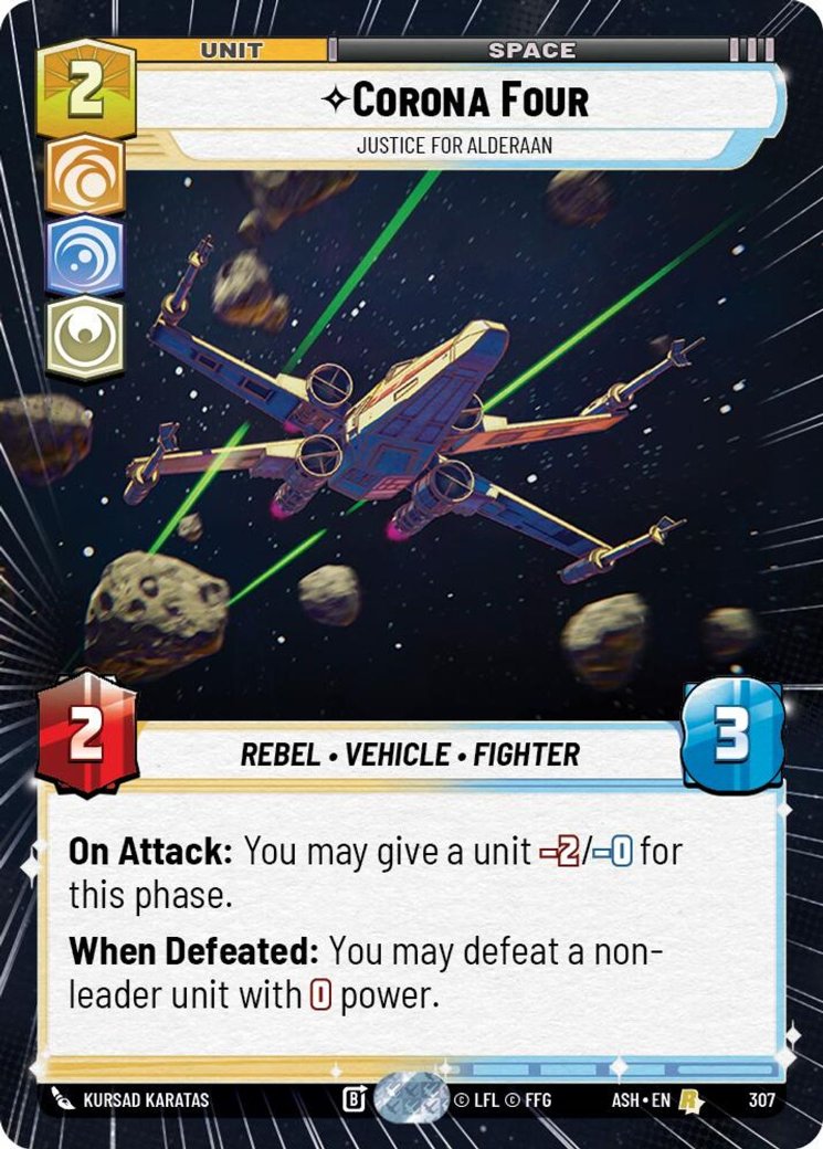 Corona Four - Justice for Alderaan, Ashes of the Empire · 307
