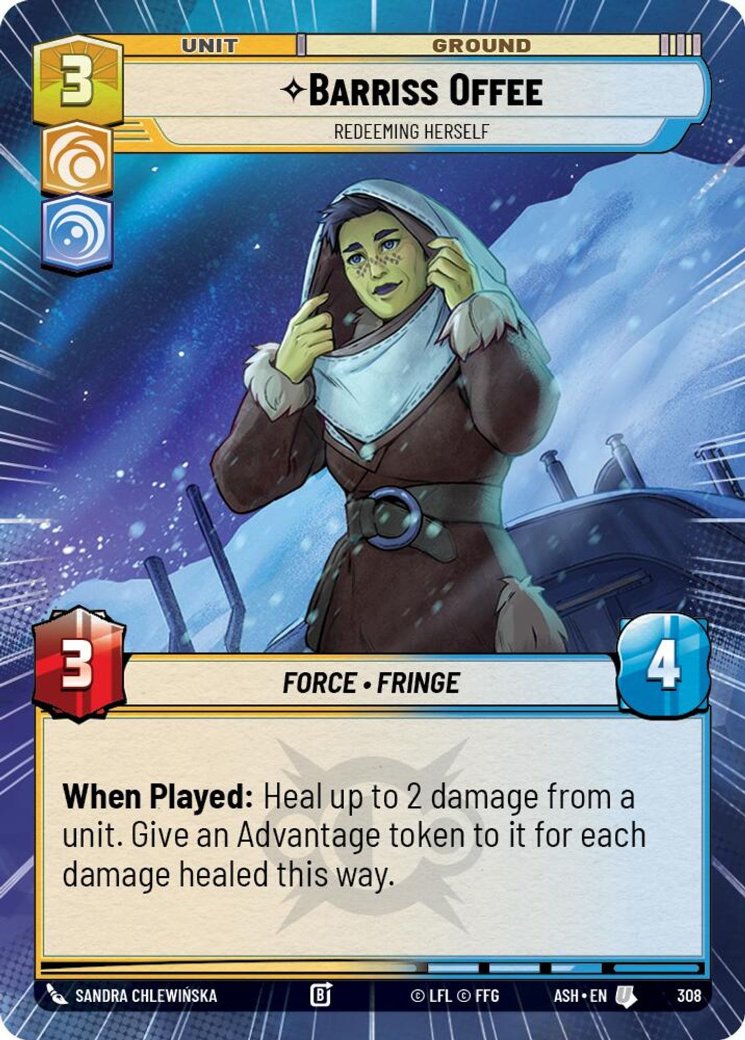 Barriss Offee - Redeeming Herself, Ashes of the Empire · 308