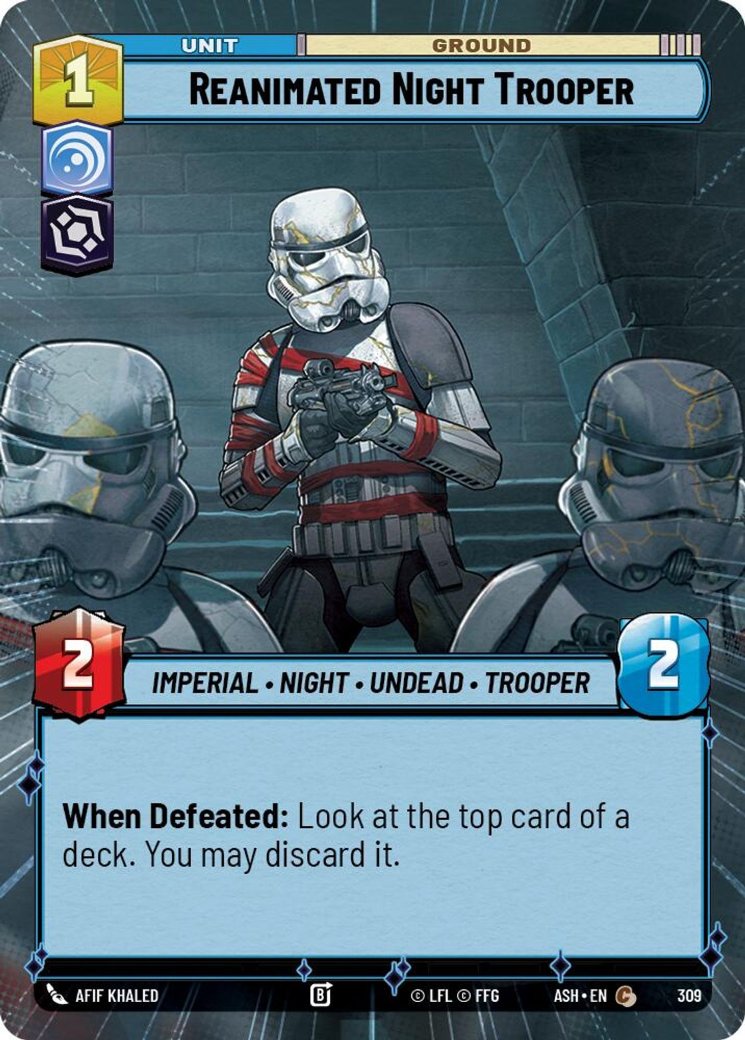 Reanimated Night Trooper, Ashes of the Empire · 309