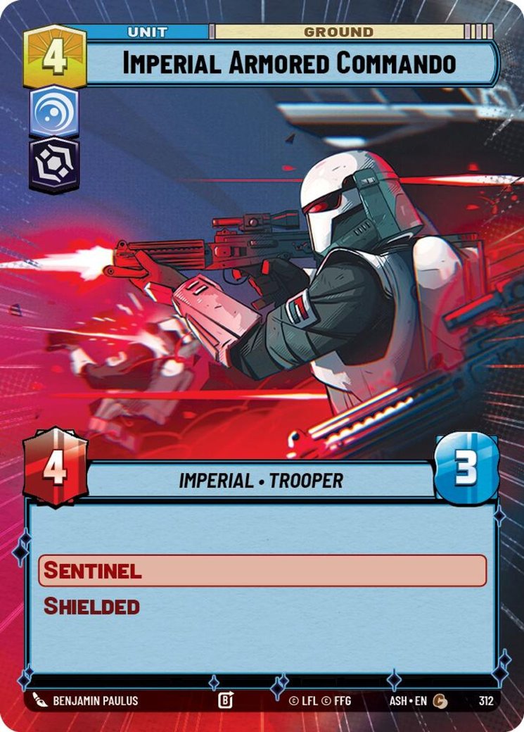 Imperial Armored Commando, Ashes of the Empire · 312
