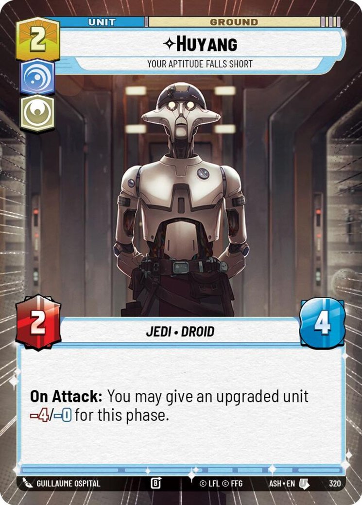 Huyang - Your Aptitude Falls Short, Ashes of the Empire · 320