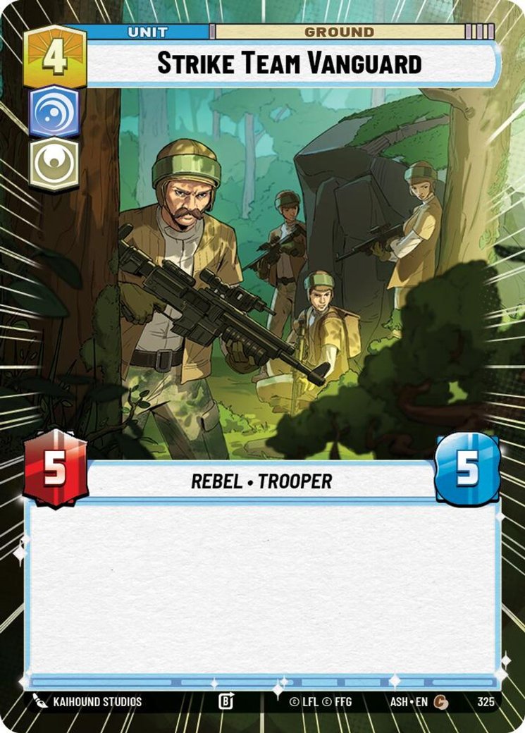 Strike Team Vanguard, Ashes of the Empire · 325