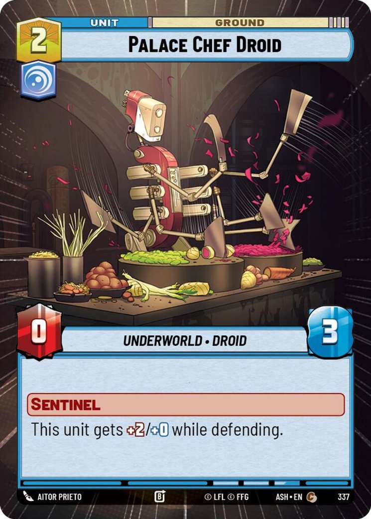 Palace Chef Droid, Ashes of the Empire · 337