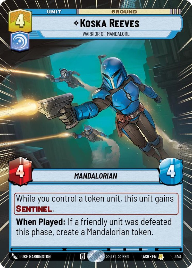 Koska Reeves - Warrior of Mandalore, Ashes of the Empire · 343