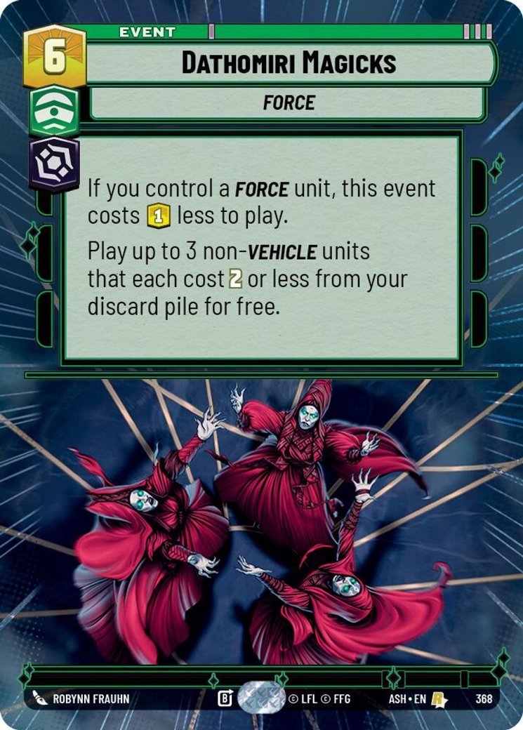 Dathomiri Magicks, Ashes of the Empire · 368