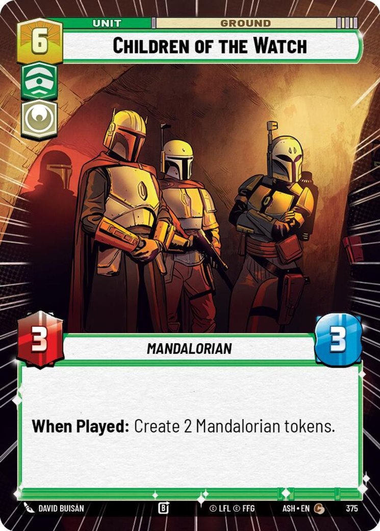 Children of the Watch, Ashes of the Empire · 375