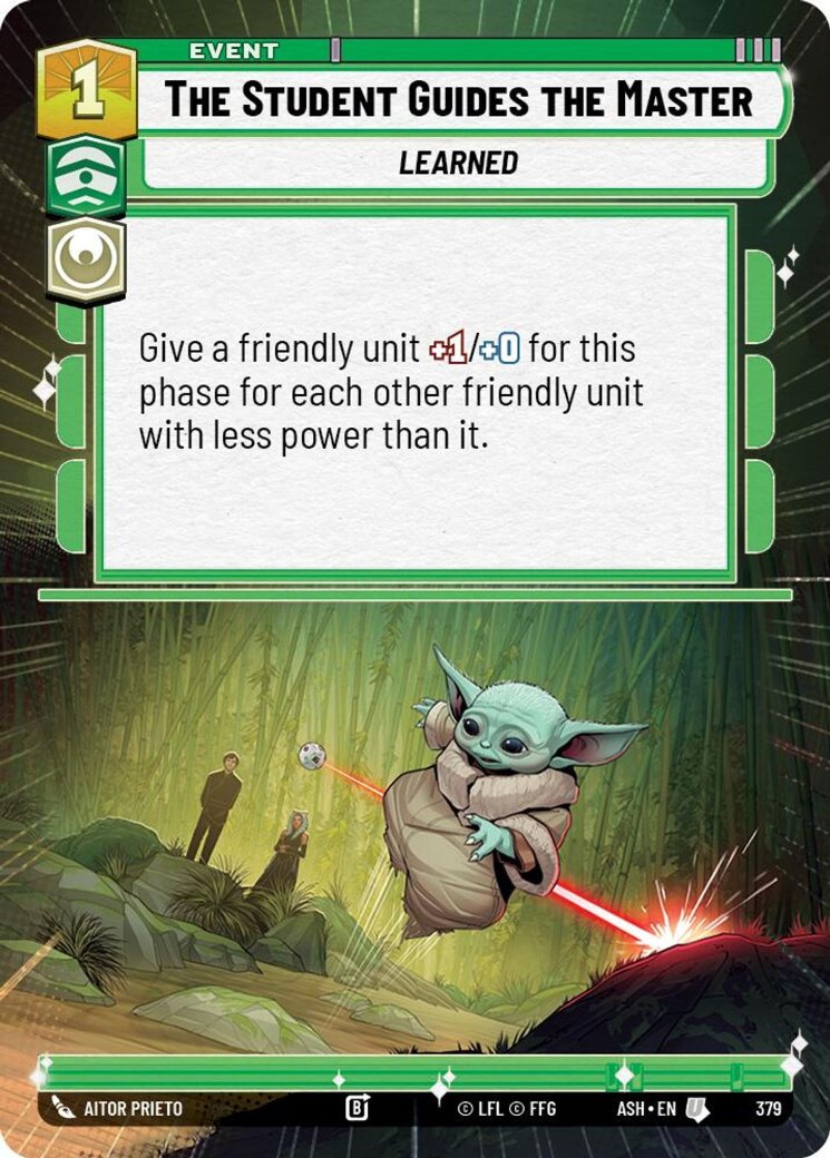 The Student Guides the Master, Ashes of the Empire · 379