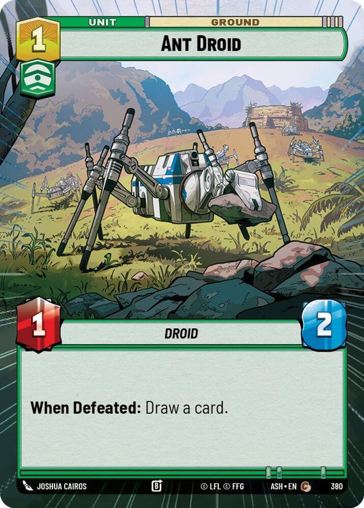 Ant Droid, Ashes of the Empire · 380