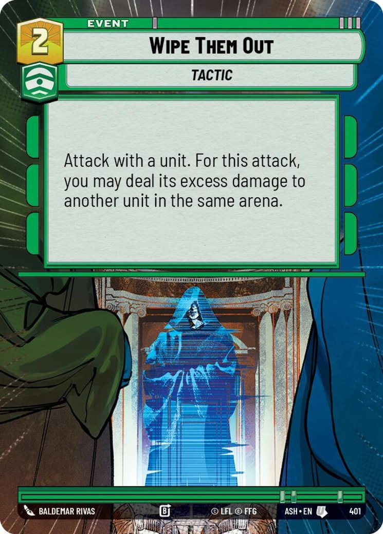 Wipe Them Out, Ashes of the Empire · 401