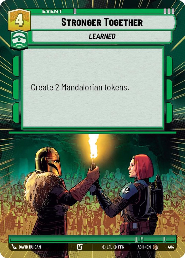 Stronger Together, Ashes of the Empire · 404