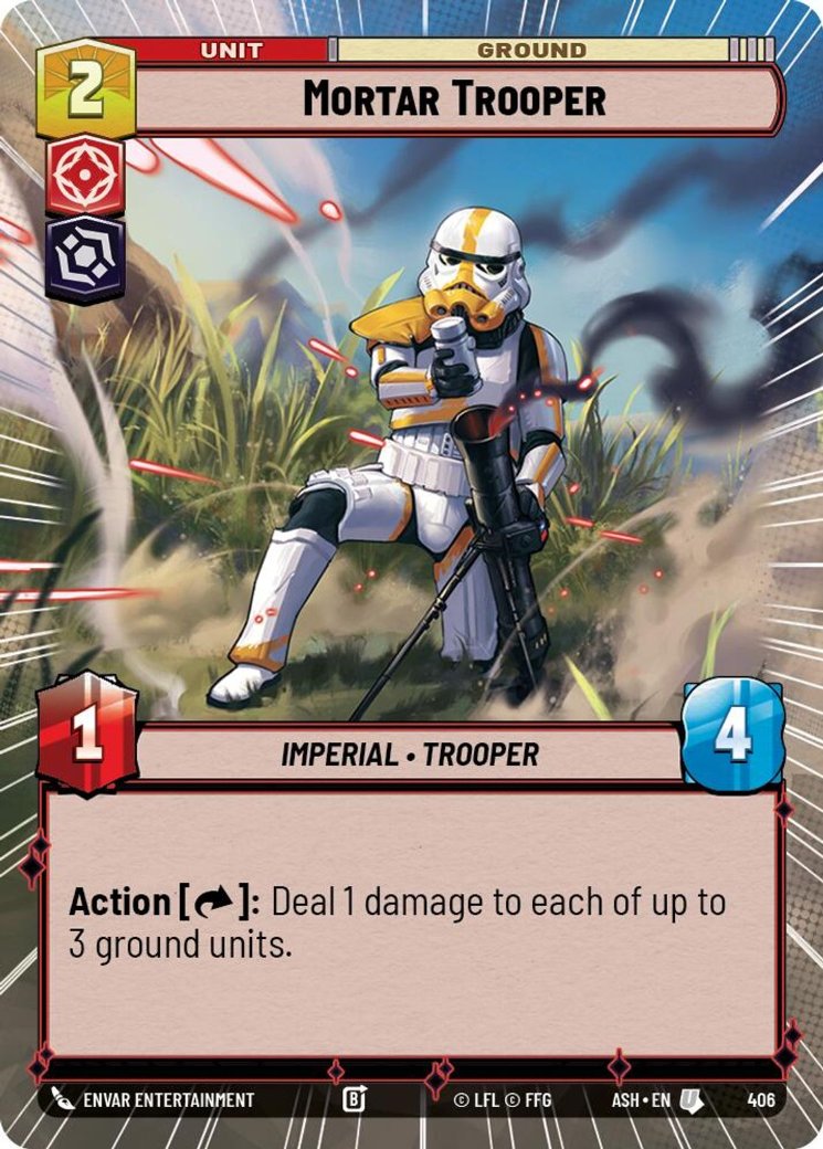 Mortar Trooper, Ashes of the Empire · 406