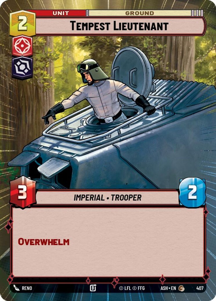 Tempest Lieutenant, Ashes of the Empire · 407