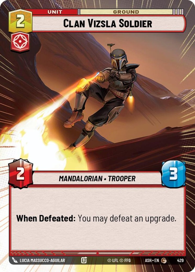 Clan Vizsla Soldier, Ashes of the Empire · 429