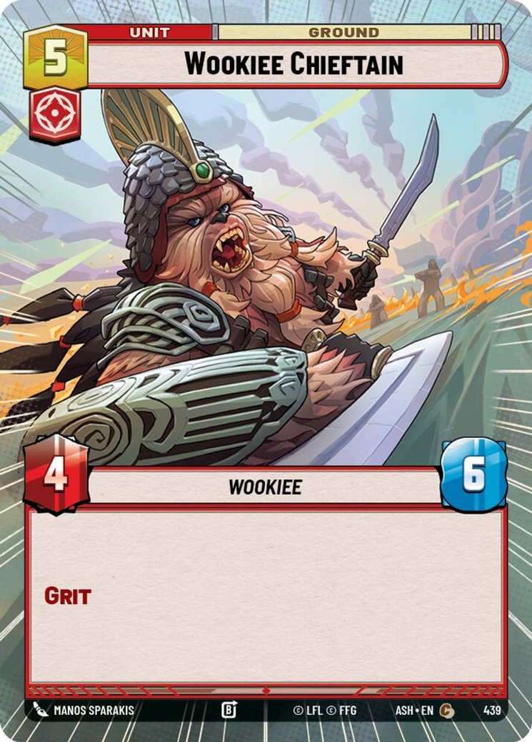 Wookiee Chieftain, Ashes of the Empire · 439