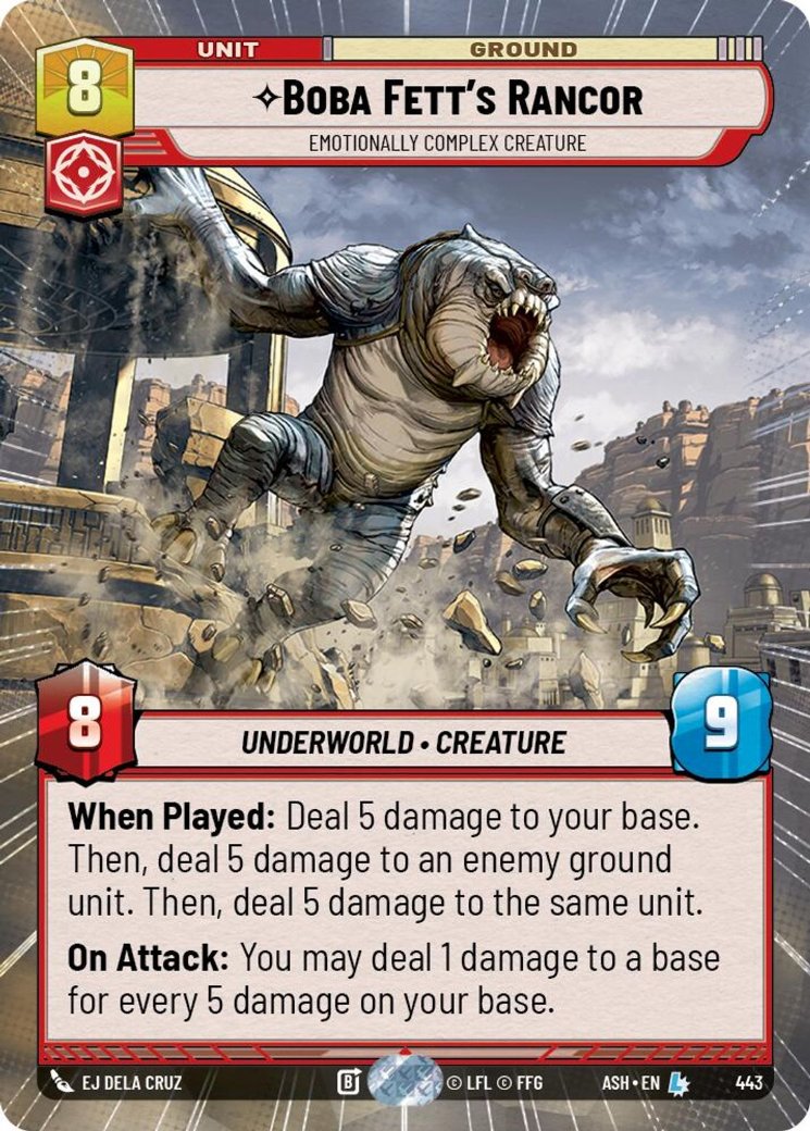 Boba Fett's Rancor - Emotionally Complex Creature, Ashes of the Empire · 443