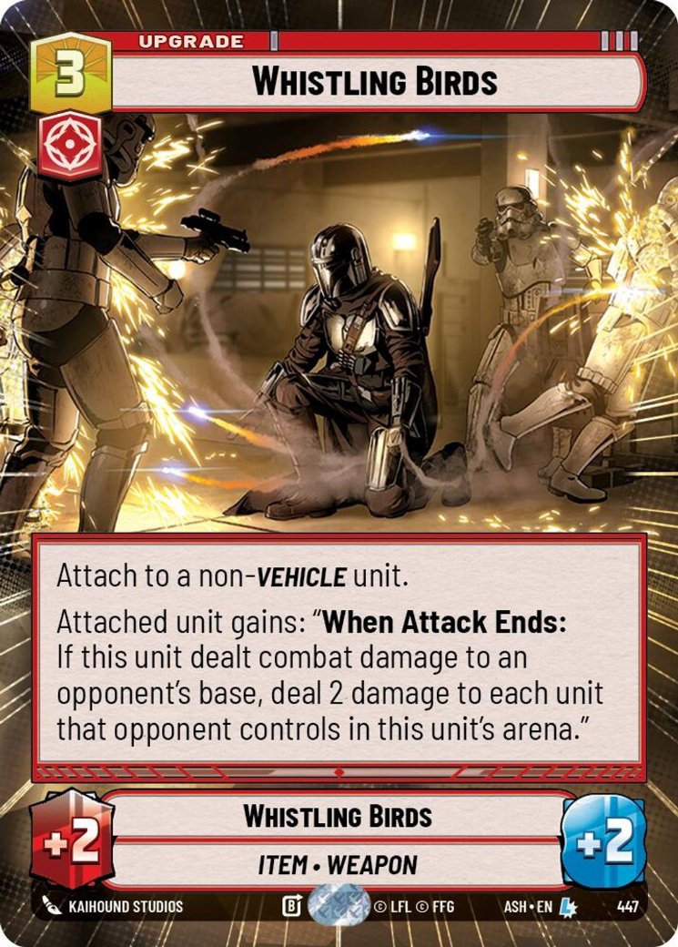 Whistling Birds, Ashes of the Empire · 447