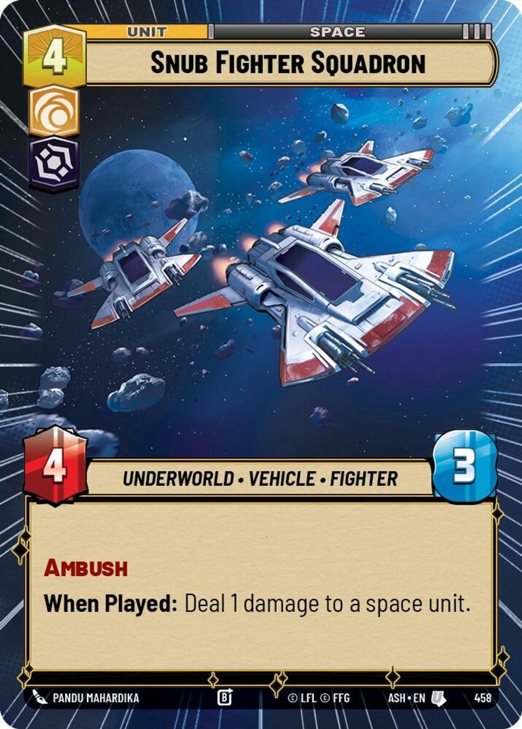 Snub Fighter Squadron, Ashes of the Empire · 458