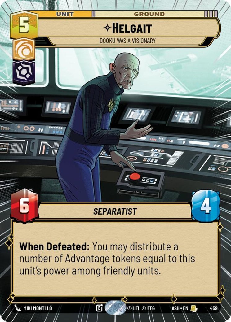 Helgait - Dooku Was a Visionary, Ashes of the Empire · 459