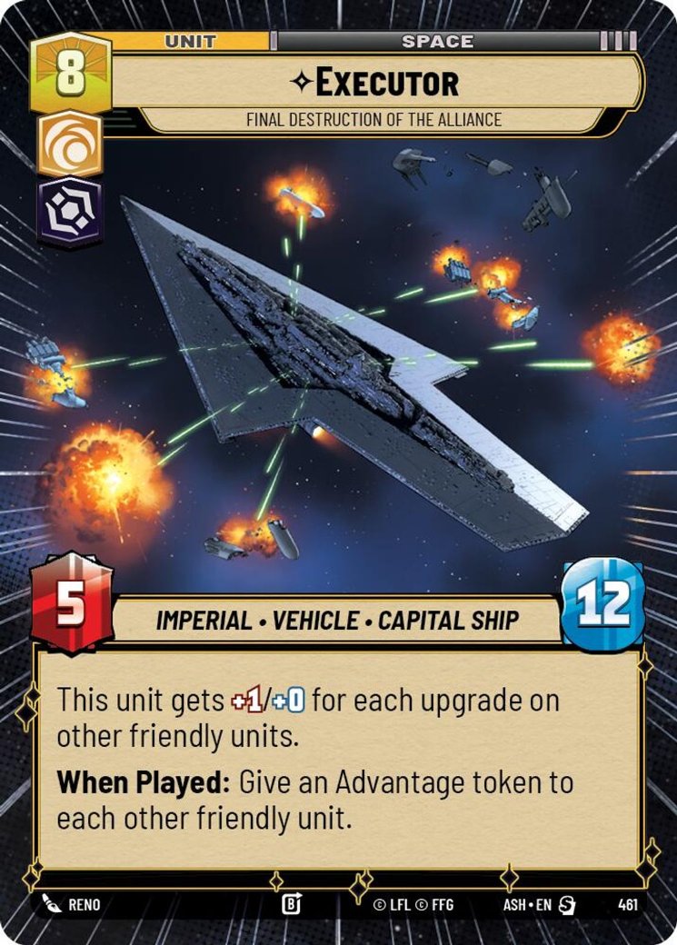 Executor - Final Destruction of the Alliance, Ashes of the Empire · 461