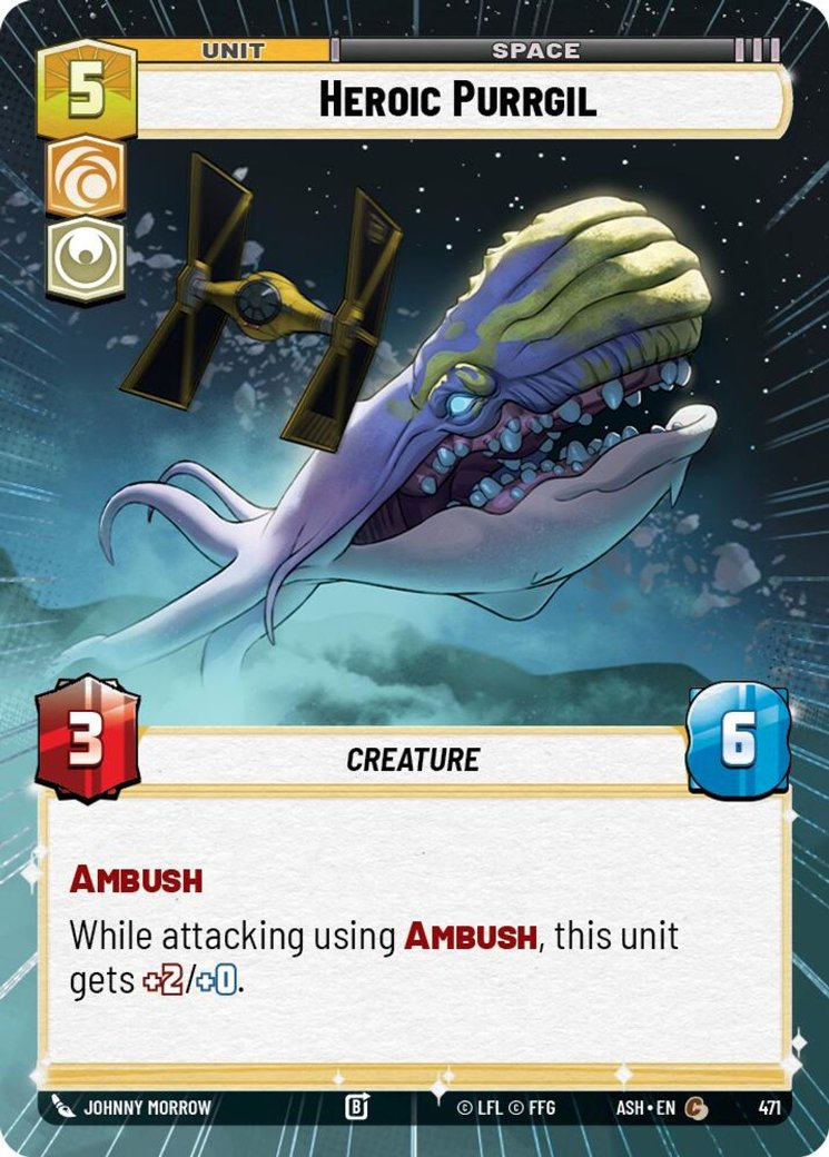 Heroic Purrgil, Ashes of the Empire · 471