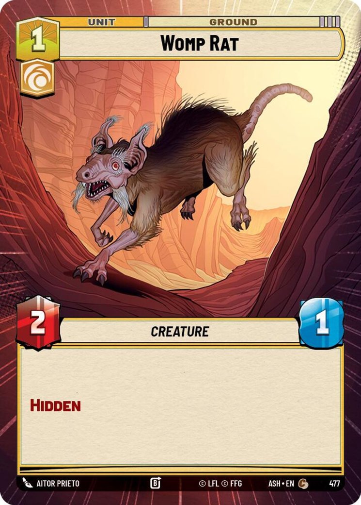 Womp Rat, Ashes of the Empire · 477