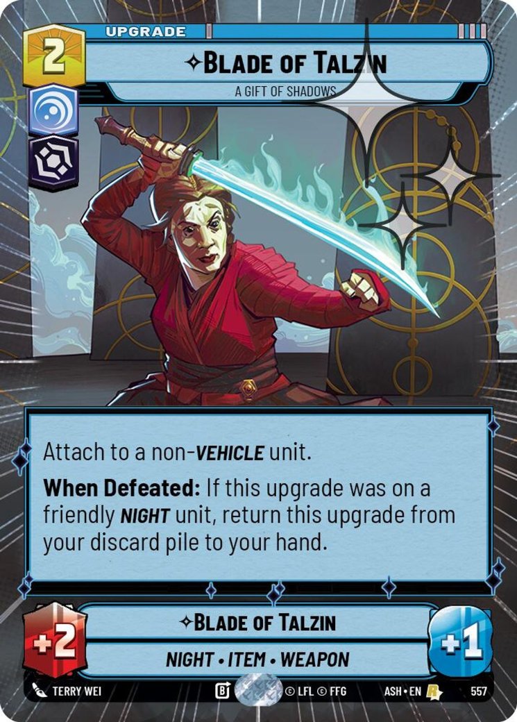 Blade of Talzin - A Gift of Shadows, Ashes of the Empire · 557