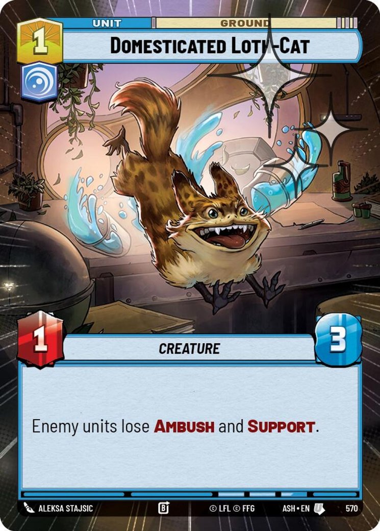 Domesticated Loth-Cat, Ashes of the Empire · 570