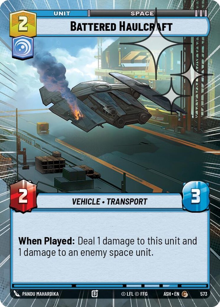 Battered Haulcraft, Ashes of the Empire · 573