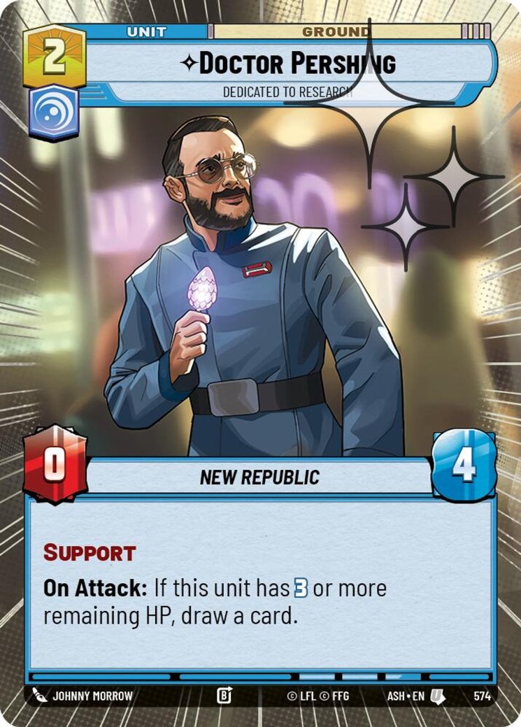 Doctor Pershing - Dedicated to Research, Ashes of the Empire · 574