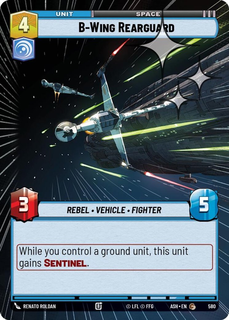 B-Wing Rearguard, Ashes of the Empire · 580
