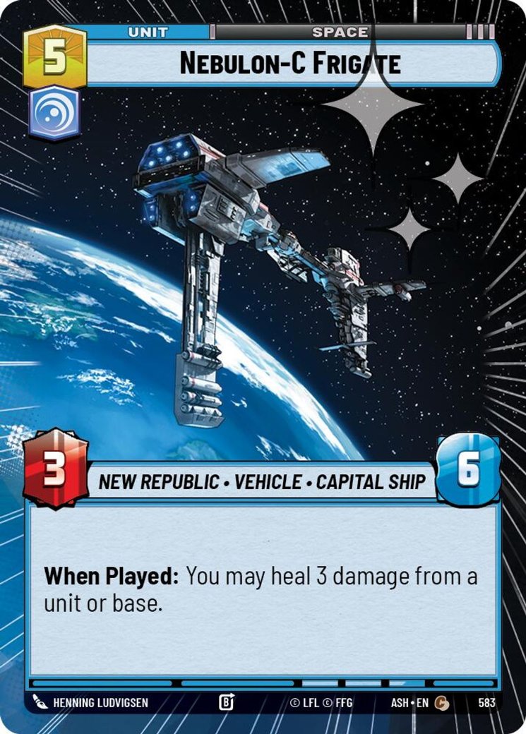Nebulon-C Frigate, Ashes of the Empire · 583