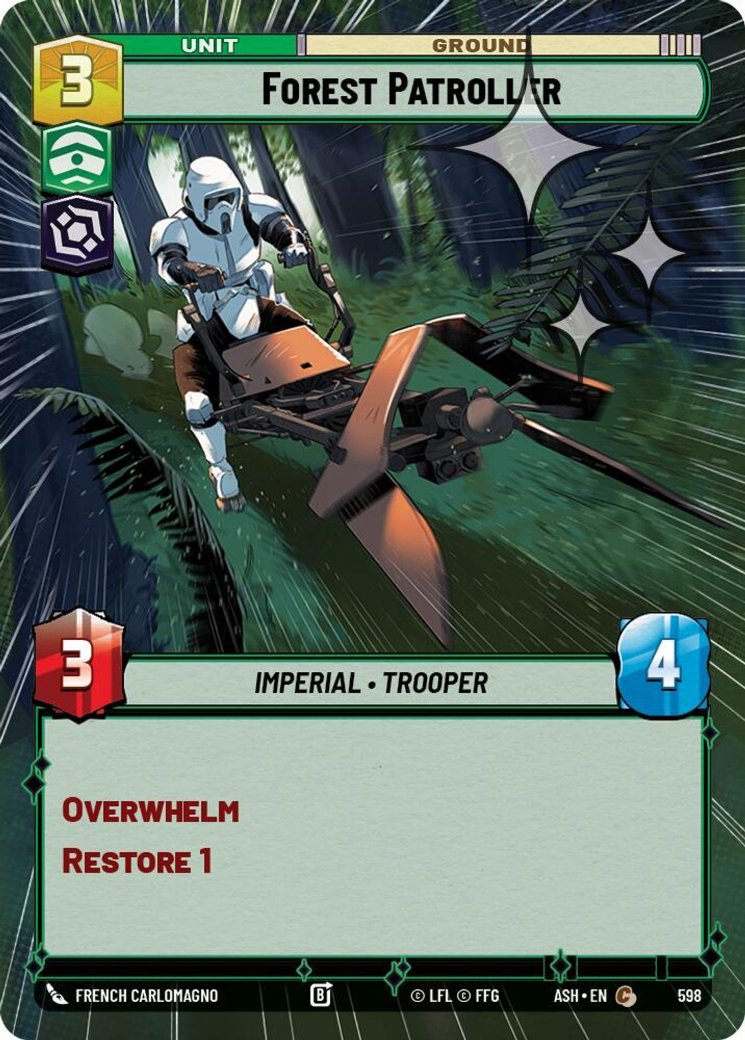 Forest Patroller, Ashes of the Empire · 598